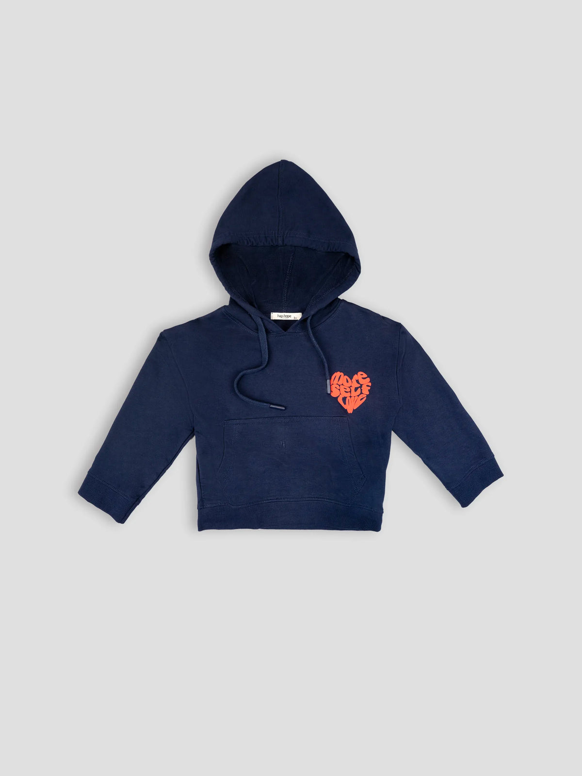 hap & hope Boys Printed Cotton Hooded Sweatshirt | Full Sleeve Relaxed Fit Hoodie