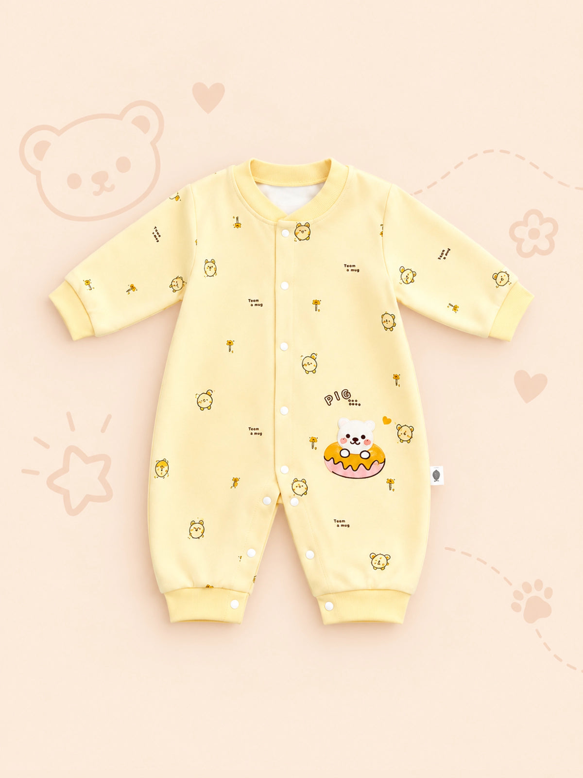ap & Hope  Printed Full Sleeve  Sweater For Babies